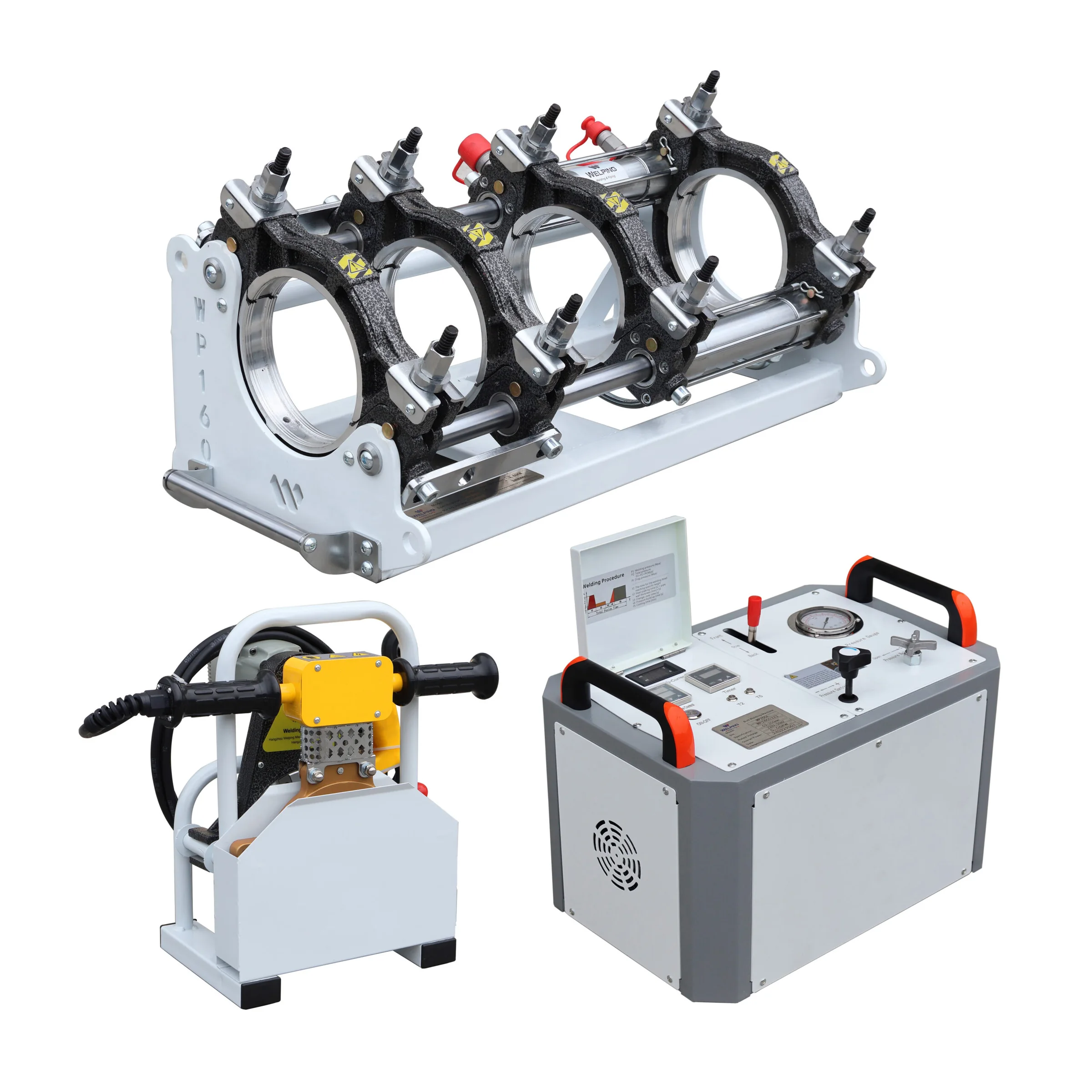 Termofusionadora de Tuberia Welping 160A Pro