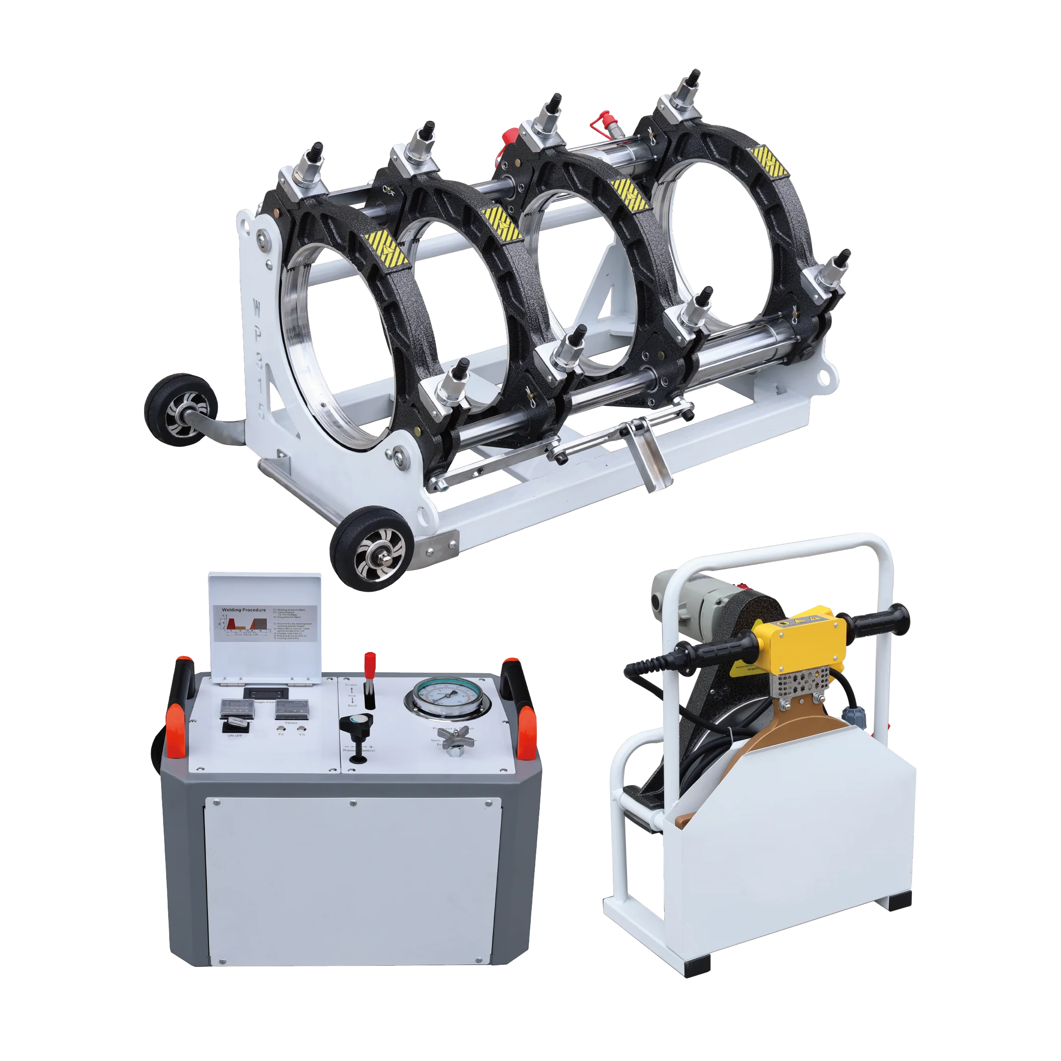 Termofusionadora de Tuberia Welping 315A Pro
