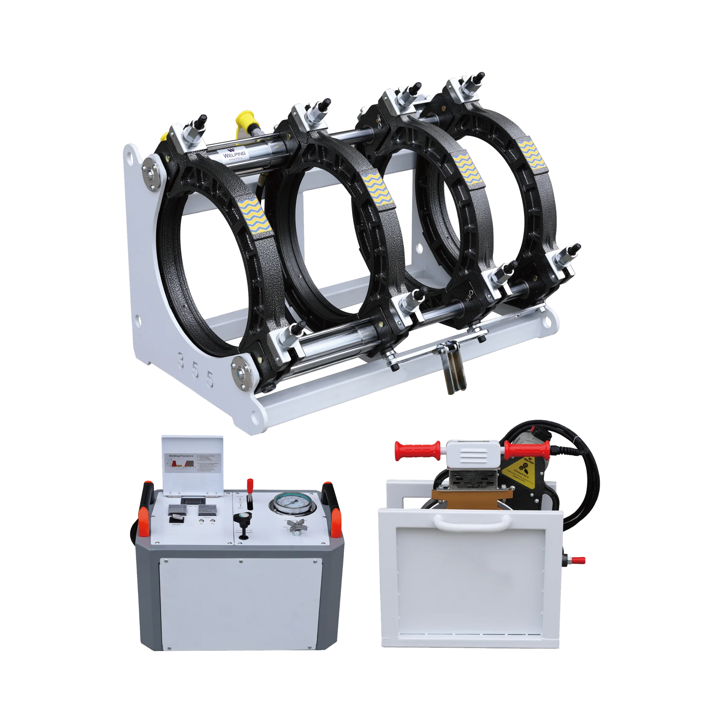 Termofusionadora de Tuberia Welping 355A Pro