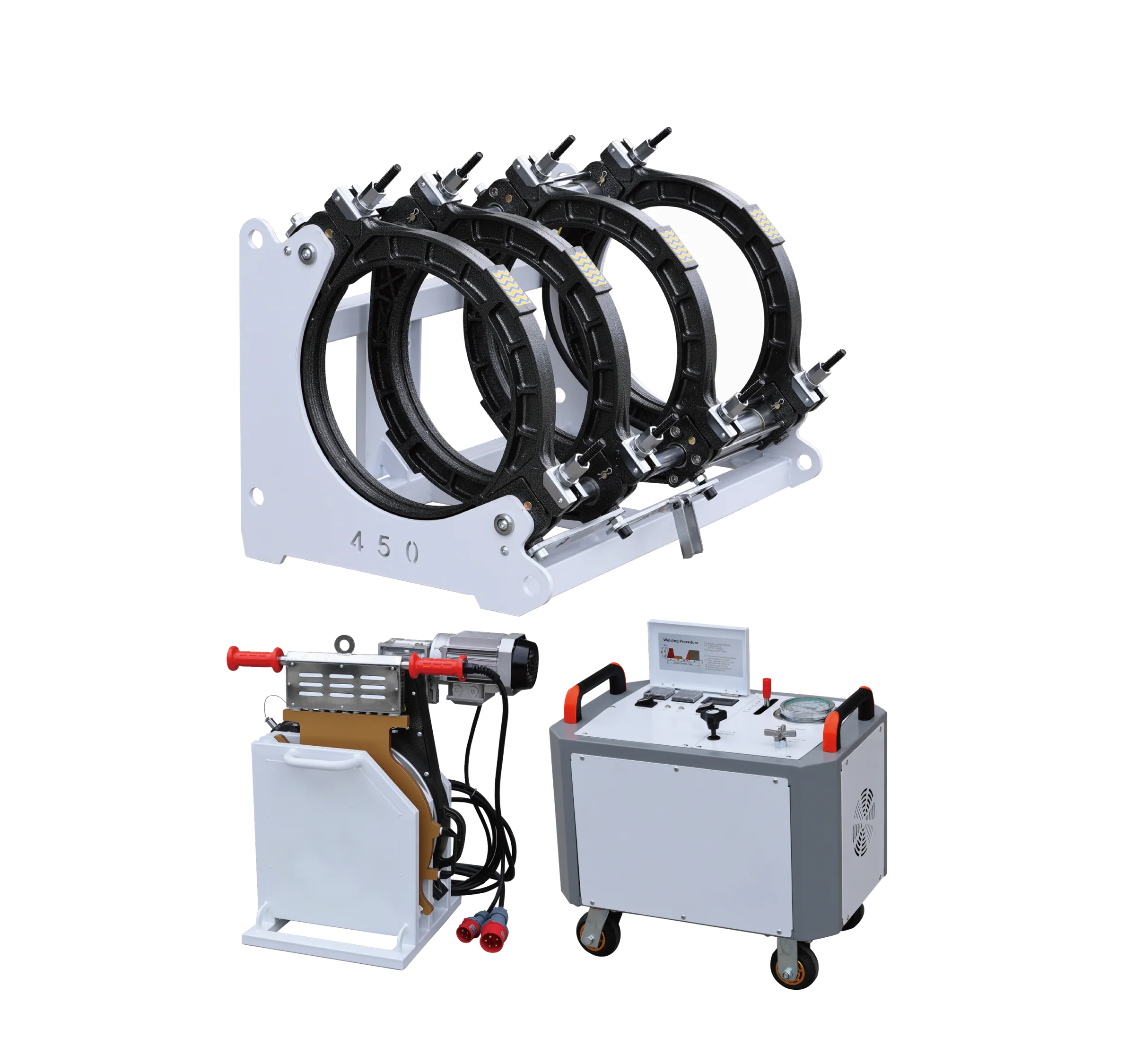 Termofusionadora de Tuberia Welping 450A Pro