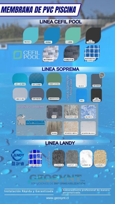 Geomembrana PVC piscinas - Imagen 9