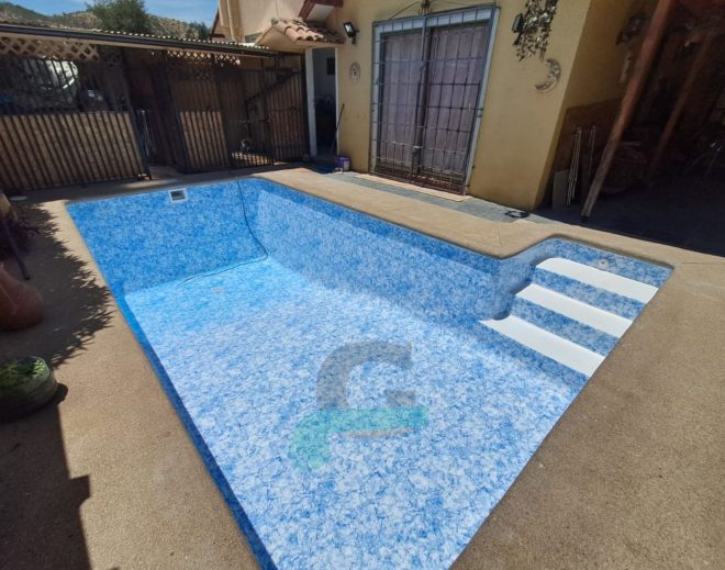 Geomembrana PVC piscinas