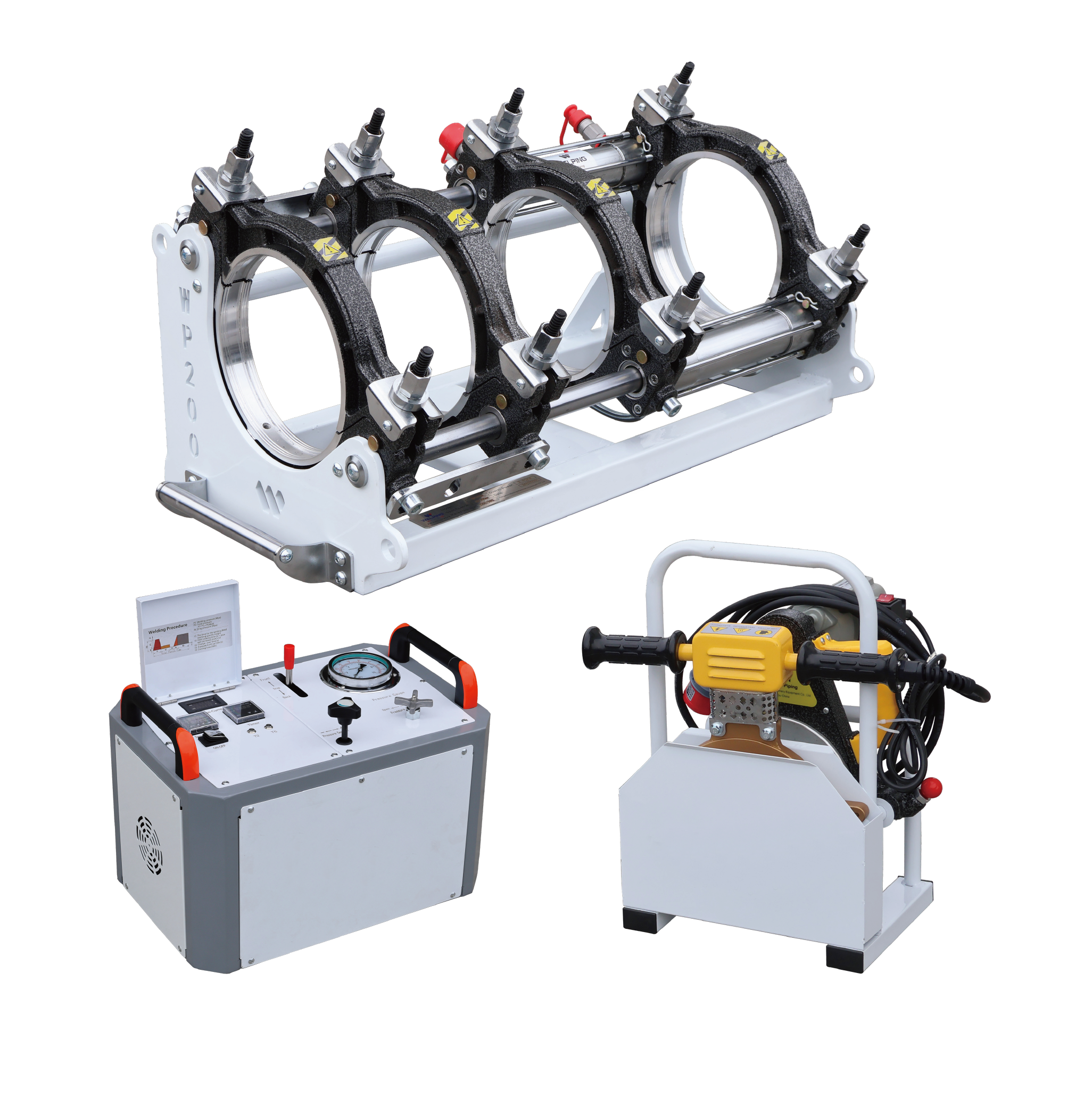 Termofusionadora de Tuberia Welping 200A Pro