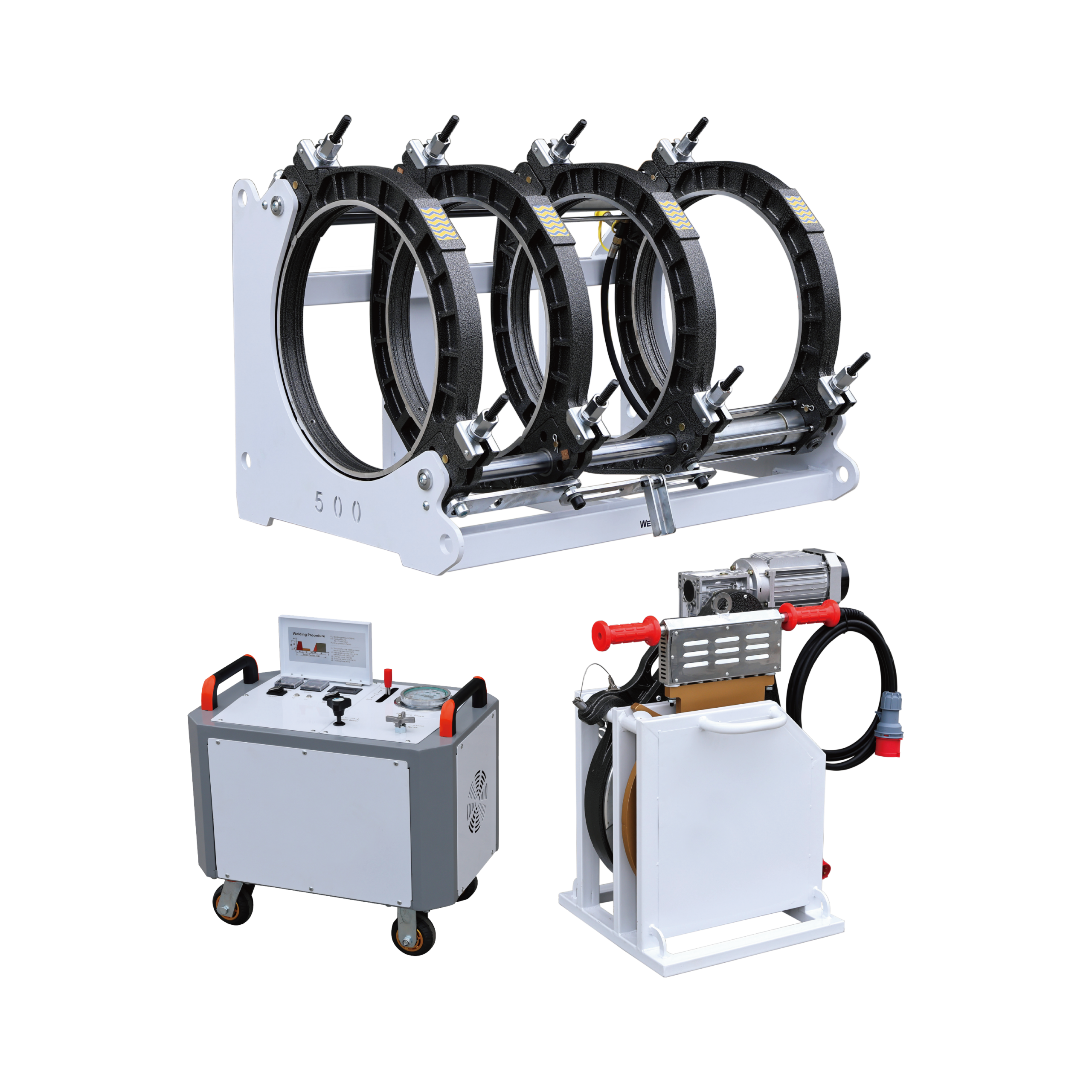 Termofusionadora de Tuberia Welping 500A Pro